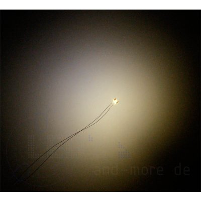 SMD LED 1206 Sunny-White Warm Wei 600 mcd 120 3300K Luckylight