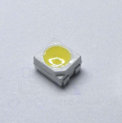 OSRAM ultrahelles SMD LED Wei 3528 PLCC4 1100 mcd 120 LWE67C