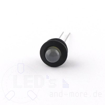Neopren Fassungen fr 5mm LEDs weich schwarz