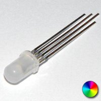 5mm RGB 4-Pin Diffus