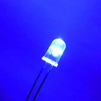 5mm Blink LED rot und blau im Wechsel