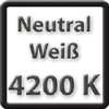 Farbtemperatur 4200 Kelvin Tageslicht Wei / Neutral Wei