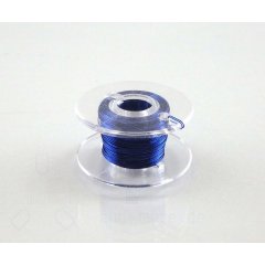 Extra dnn 10 Meter Mini Rolle KupferLackdraht 0,1 mm Blau