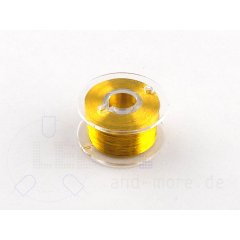 Extra dnn 100m Rolle Mini KupferLackdraht 0,1 mm Gold