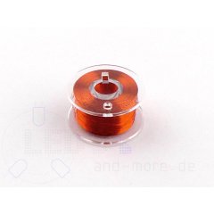 Extra dnn 100m Rolle Mini KupferLackdraht 0,1 mm Orange