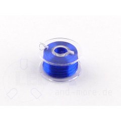 Extra dnn 100m Rolle Mini KupferLackdraht 0,1 mm Blau