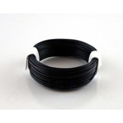 10 Meter hochflexibles Kabel Schwarz 0,04mm (Ring)