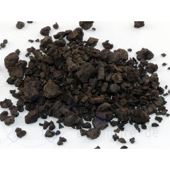 Korkschotter dunkelbraun / Kohle  5-10 mm Spur H0 ca. 25g
