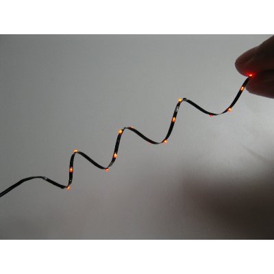 Miniatur Flexband Grn, 12-16 Volt Ultraslim Kirmesbeleuchtung