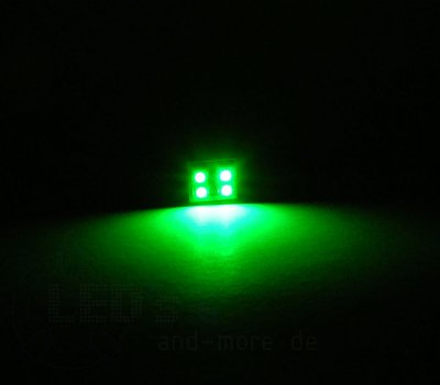 Moba Haus-Beleuchtung Grn mit 4 LEDs 5 - 24Volt 20mA