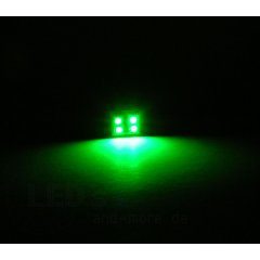 Moba Haus-Beleuchtung Grn mit 4 LEDs 5 - 24Volt 20mA