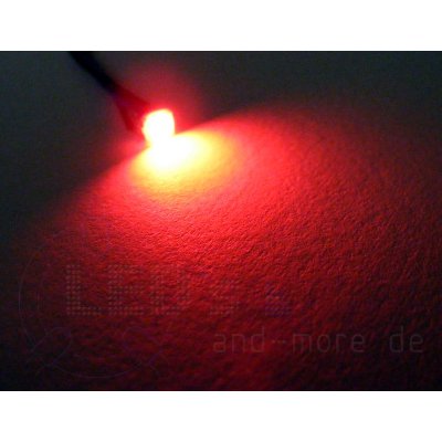 Duo SMD LED Wei / Rot 3528 PLCC4 mit Anschlussdraht