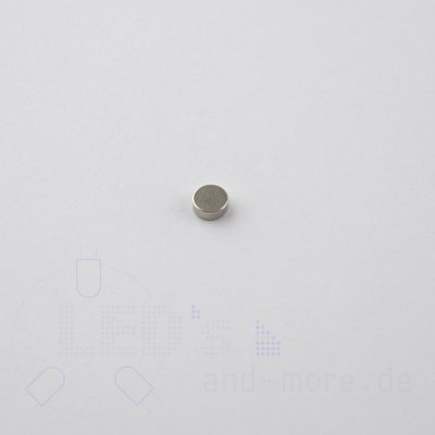 Magnet Scheibe 4x1,5mm vernickelt Scheibenmagnet 350g N45 Neodym