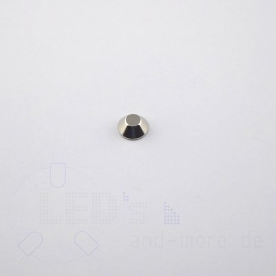 Magnet Konus 10/5x4mm vernickelt, 1000g, N45 Neodym
