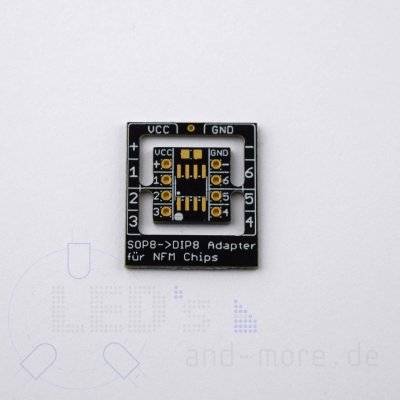Adapterplatine Platine fr SMD Chips 12x12mm