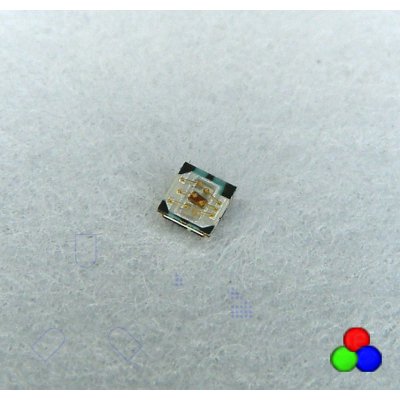 Mini RGB SMD LED 0404 90mcd je Farbe 120 VS AR98M gemein. Plus