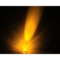 1,8mm LED Axial Gelb ultrahell klar 200 mcd 25