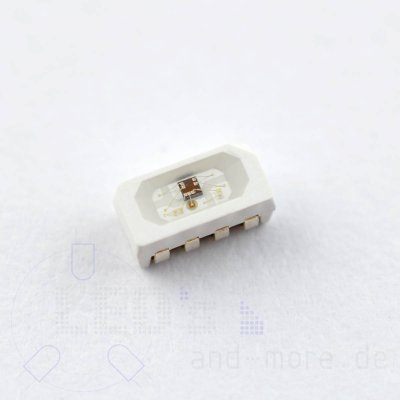 SMD RGB LED WS2812B 4020 Sideview steuerbar integr. Controller 120 4 Pin