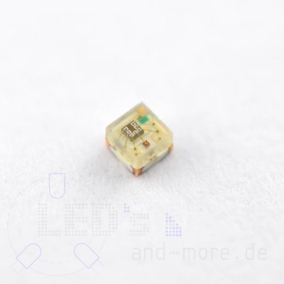 Ultra kleines WS2812 SMD RGB LED 1010 steuerbar integr. Controller 120 4 Pin 1x1mm