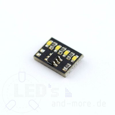 4 Kanal pico Lauflicht Modul fr Moba 10,5x7,3x2,8mm Muster 013 Onboard LED Wei