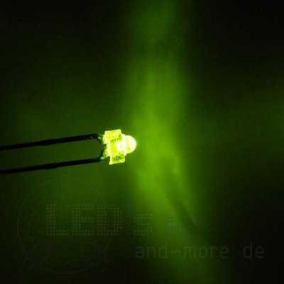Klares 1,8mm LED Grn 100 mcd 40 Luckylight