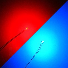 DUO-LED SMD 0605 Blau / Rot, Bi-Color 82/105mcd 120