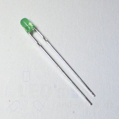 3mm LED Grn Diffus 60 Low Current