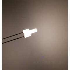 Diffuses 2,0 mm Tower LED, Warm Weiss, 850 mcd 100