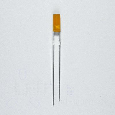 3mm LED Diffus Zylindrisch Orange 220 mcd 110