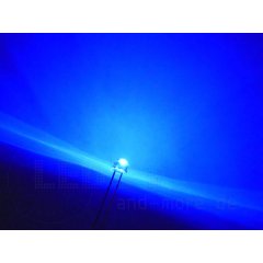 4,8mm Blink LED Blau 800mcd 120 selbstblinkend 1,8-2,3Hz