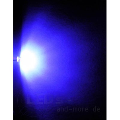 Ultrahelles 4,8mm LED UV (Schwarzlicht) 400 mcd 120