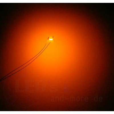 SMD LED 1206 Orange 150 mcd 120