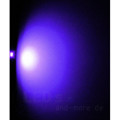 SMD LED PLCC2 UV (Schwarzlicht) Ultrahell 250 mcd 120