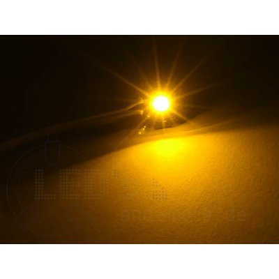 Highpower LED 1 Watt Gelb 40 Lumen 140 590nm