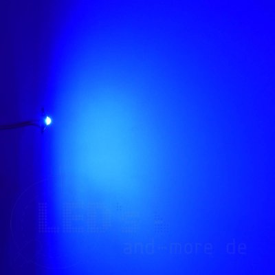 Highpower LED 1 Watt Blau 470nm 33 Lumen 140