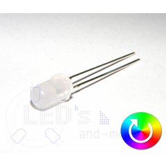 Ultrahelles 5mm RGB Farbwechsel LED Diffus Langsam 70