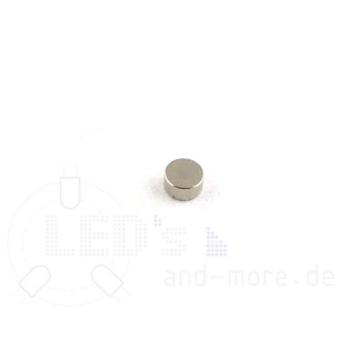 Magnet Scheibe  2x1mm vernickelt Scheibenmagnet 110g N48 Neodym
