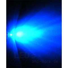 Superflux LED Ultrahell Blau 2500 mcd 80 Flux