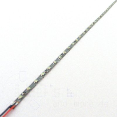 Mini Flex-Band 60 LEDs 50cm 12 Volt Wei, 2,7mm Breite, Teilbar